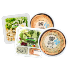 Slaschotel schaal à 250-340 gram
of Daily Chef quiche schaal à 300 gram